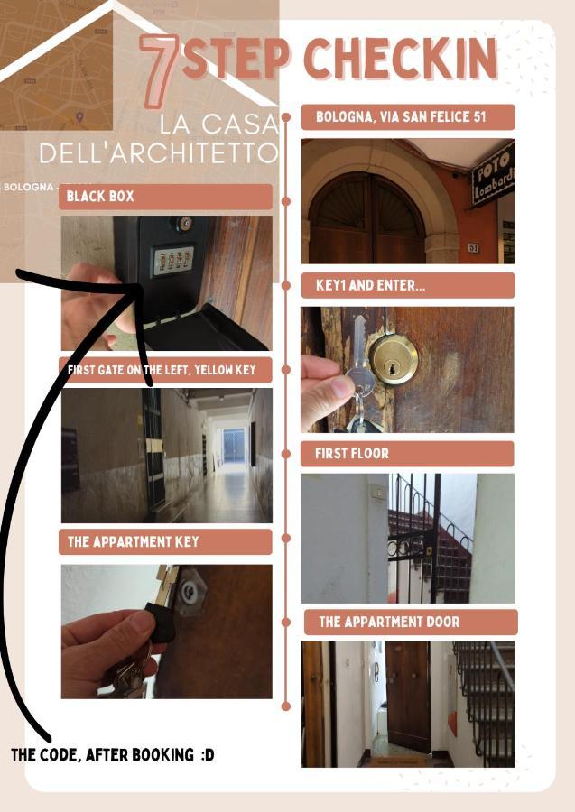 ボローニャCasa Dell'Architettoアパートメント エクステリア 写真